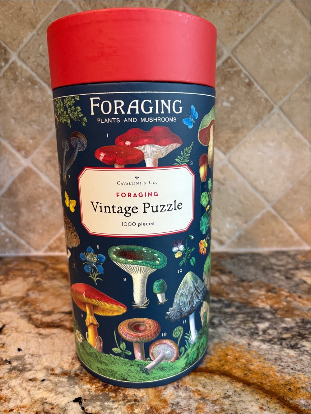 Cavallini & Co. Forage 1000 Piece Puzzle Puzzle